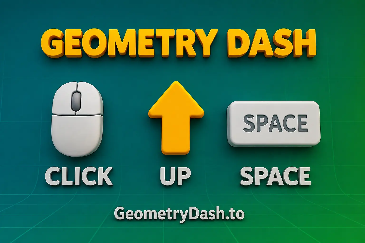 Controls of Geometry Dash